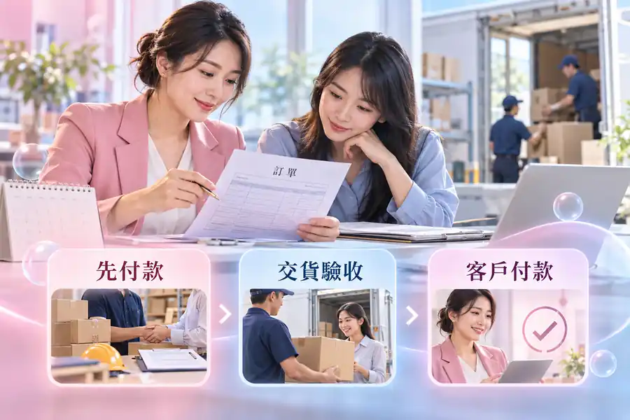 公司有訂單但現金流不夠怎麼辦?主題示意